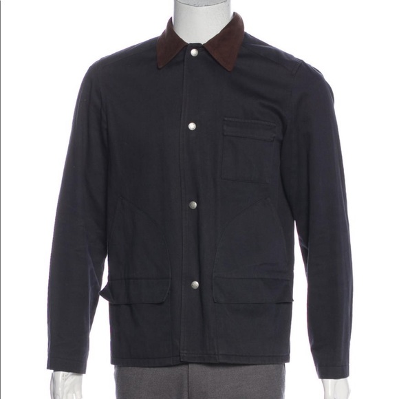 A.P.C Twill Button-Up Jacket - Picture 1 of 4